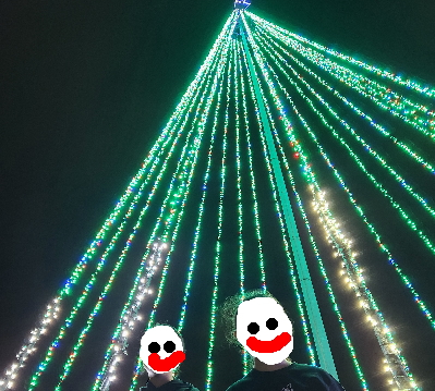 クリスマスツリーライト